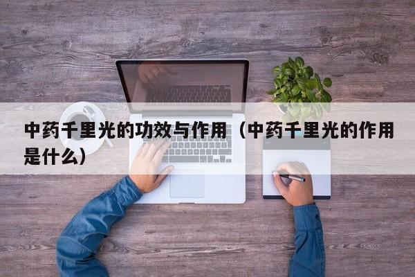 中药千里光的功效与作用（中药千里光的作用是什么）