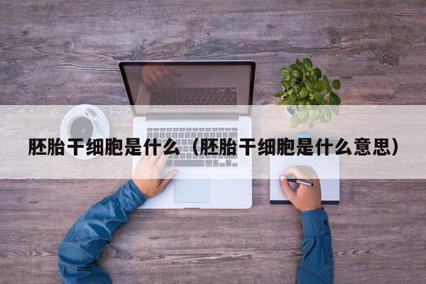 胚胎干细胞是什么（胚胎干细胞是什么意思）