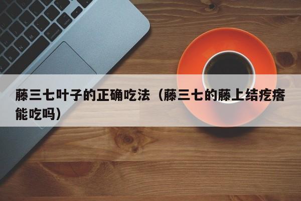 藤三七叶子的正确吃法（藤三七的藤上结疙瘩能吃吗）