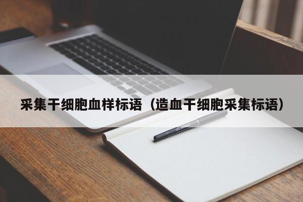 采集干细胞血样标语（造血干细胞采集标语）