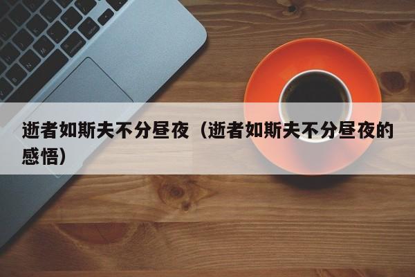 逝者如斯夫不分昼夜（逝者如斯夫不分昼夜的感悟）