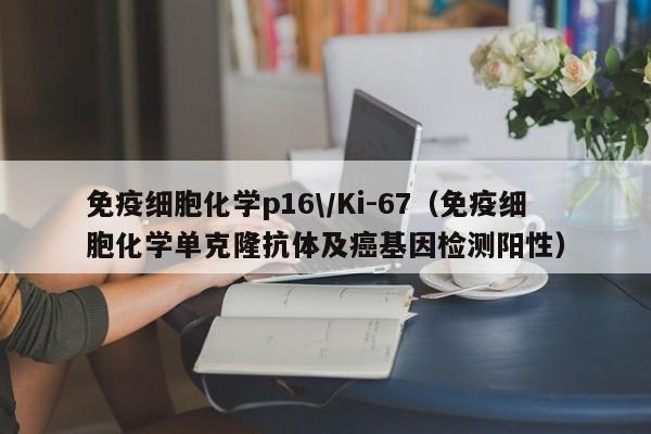 免疫细胞化学p16\/Ki-67（免疫细胞化学单克隆抗体及癌基因检测阳性）