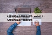 人骨髓间充质干细胞调节raw246.7（人骨髓间充质干细胞培养）