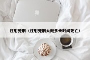 注射死刑（注射死刑大概多长时间死亡）