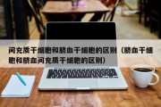 间充质干细胞和脐血干细胞的区别（脐血干细胞和脐血间充质干细胞的区别）