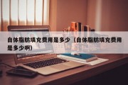 自体脂肪填充费用是多少（自体脂肪填充费用是多少啊）