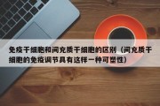 免疫干细胞和间充质干细胞的区别（间充质干细胞的免疫调节具有这样一种可塑性）
