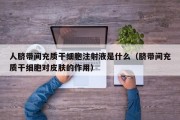 人脐带间充质干细胞注射液是什么（脐带间充质干细胞对皮肤的作用）