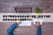 脐带干细胞和脐带间充质干细胞（脐带干细胞和脐带间充质干细胞哪个好）