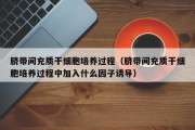 脐带间充质干细胞培养过程（脐带间充质干细胞培养过程中加入什么因子诱导）