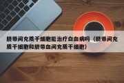 脐带间充质干细胞能治疗白血病吗（脐带间充质干细胞和脐带血间充质干细胞）