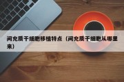 间充质干细胞移植特点（间充质干细胞从哪里来）