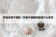 移植生殖干细胞（生殖干细胞移植是什么意思）