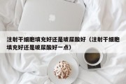 注射干细胞填充好还是玻尿酸好（注射干细胞填充好还是玻尿酸好一点）